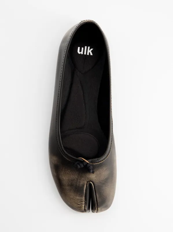 Leather tabi ballerinas - ULK Karva sold by Ulanka