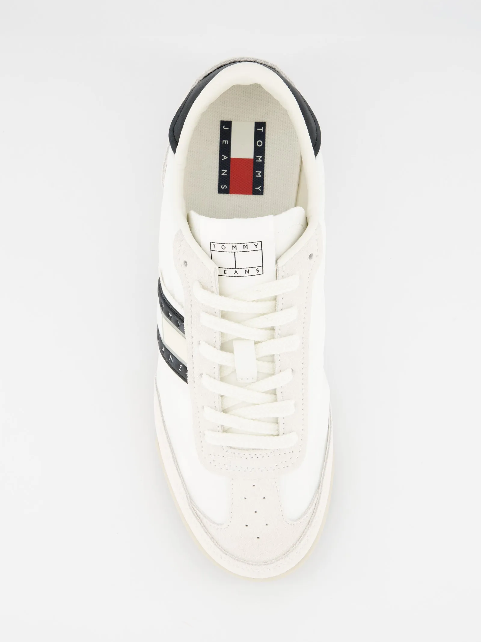 Tommy Hilfiger white leather running shoes sold by Ulanka product image thumbnail 2