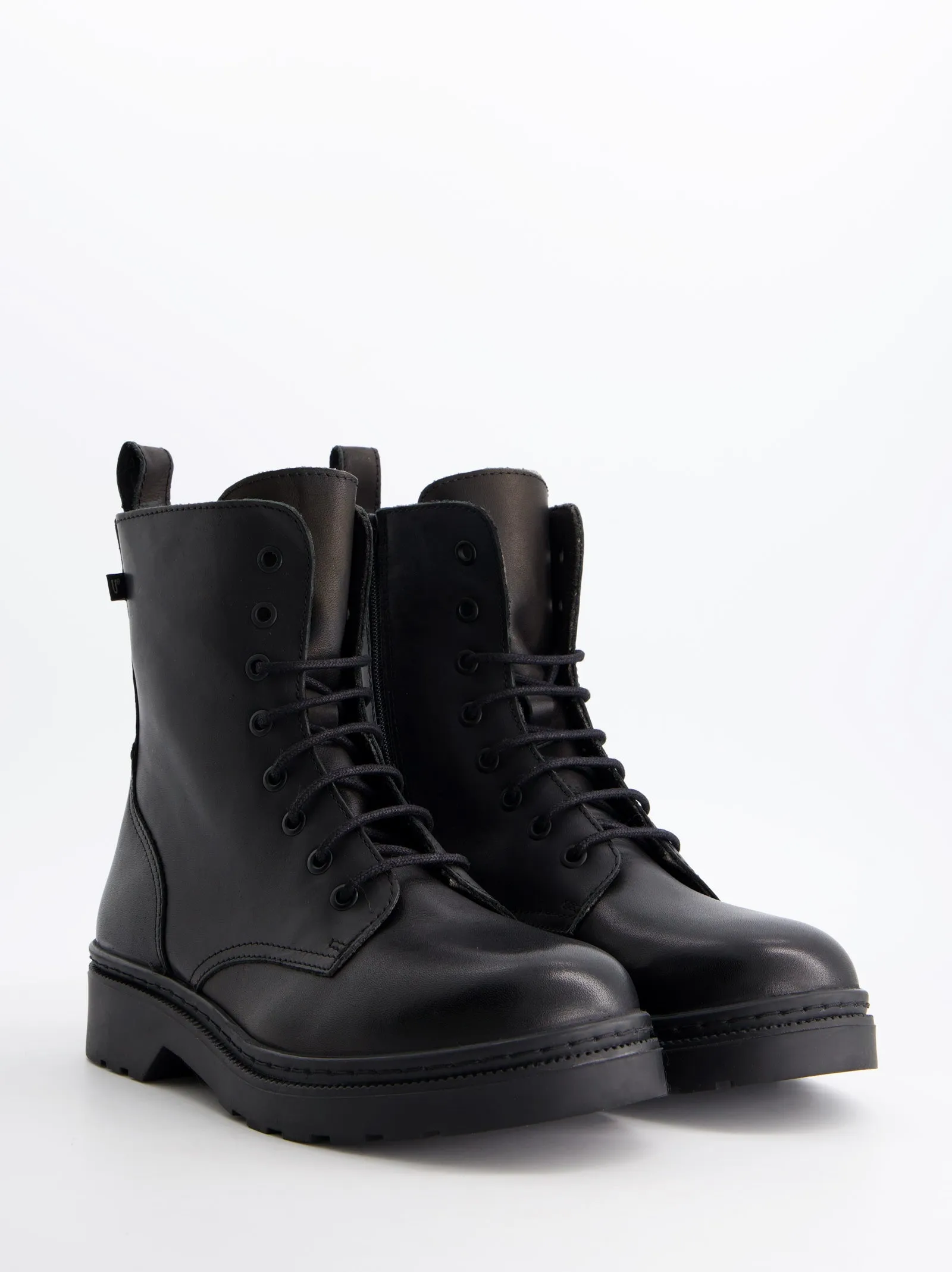 Black leather military boots - Fanny sold by Ulanka product image thumbnail 2