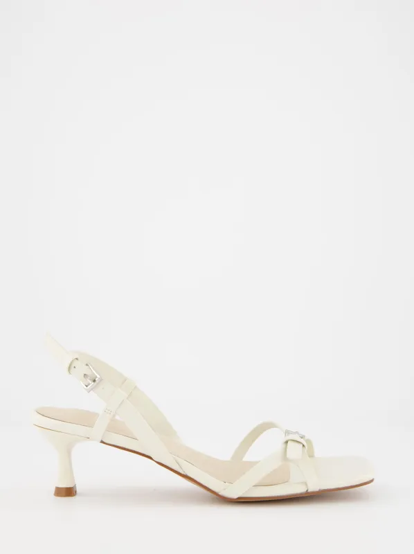 Low-heeled sandals for women - Cream sold by Ulanka