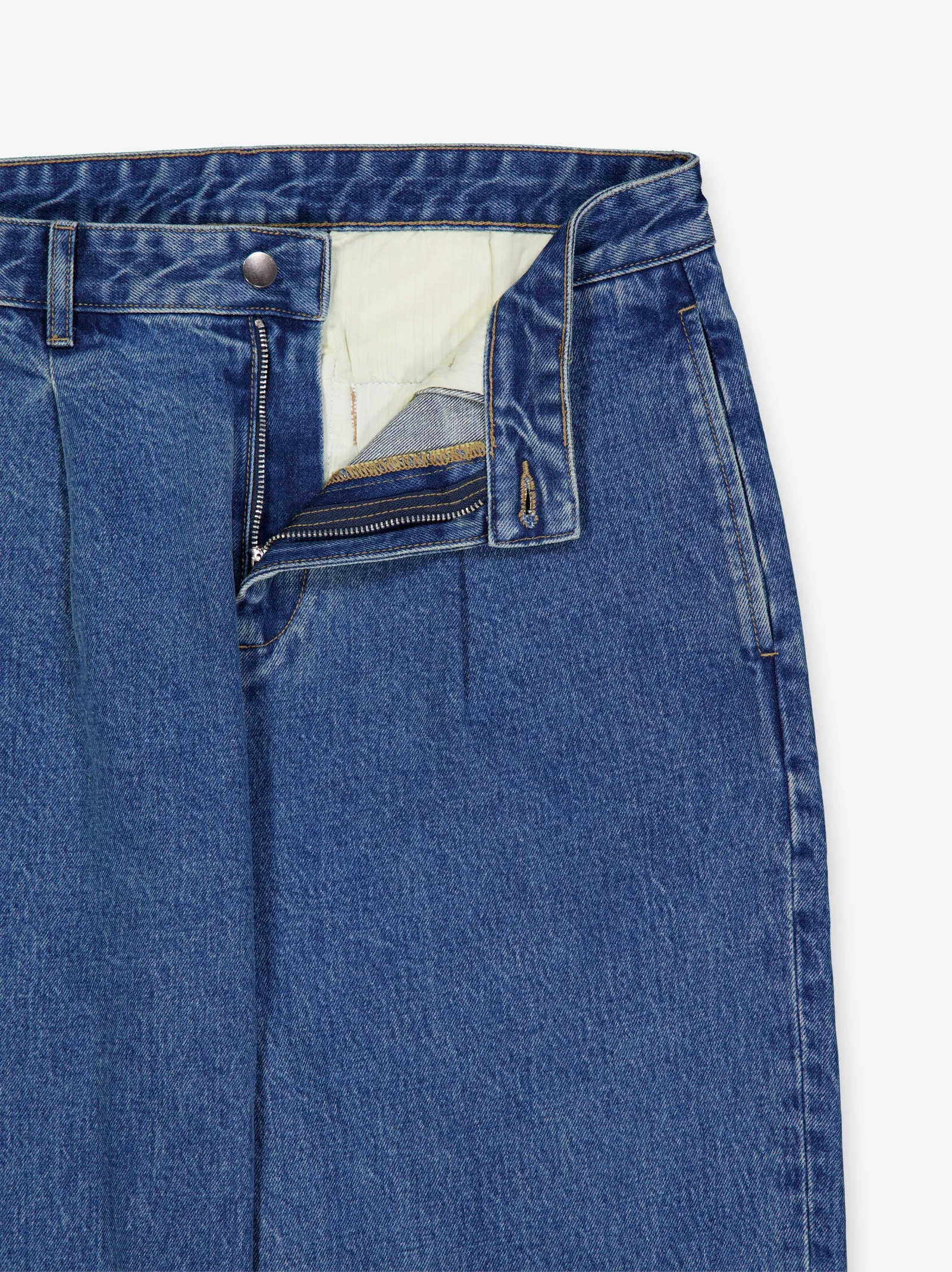 Baggy jeans with front pleats - Sidney sold by Ulanka product image thumbnail 3