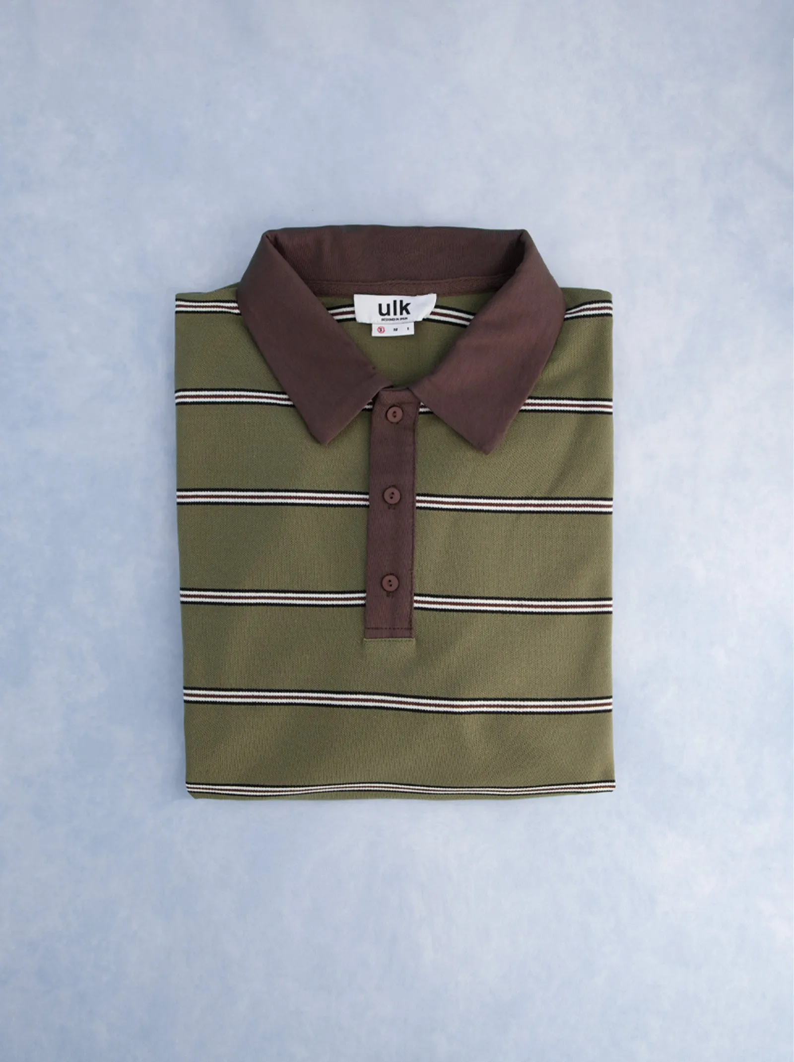 Long-sleeved polo-neck T-shirt - ULK Alicante sold by Ulanka