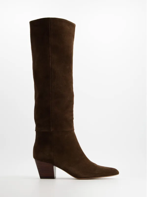 High suede boots - ULK Baytown sold by Ulanka