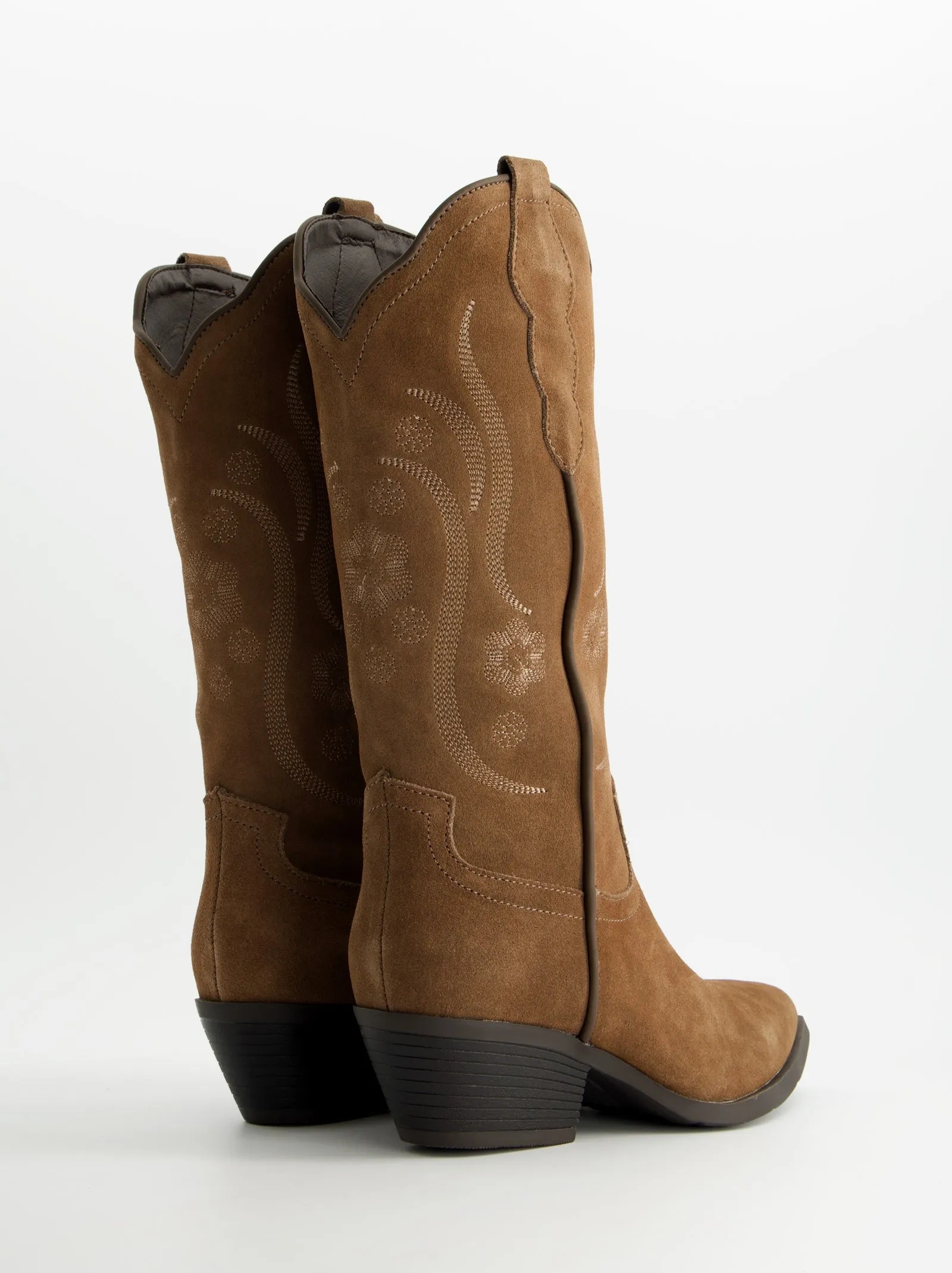 Suede cowboy boots - Ulk India sold by Ulanka product image thumbnail 4