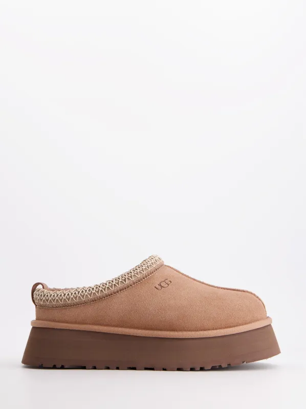 UGG Tazz II - Suede Platform Clogs sold by Ulanka