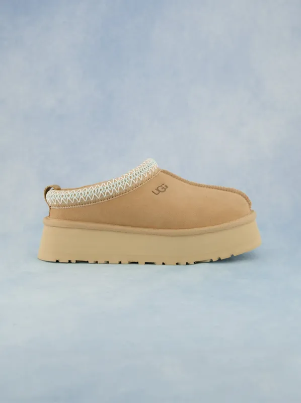 UGG Tazz II - Suede Platform Clogs sold by Ulanka