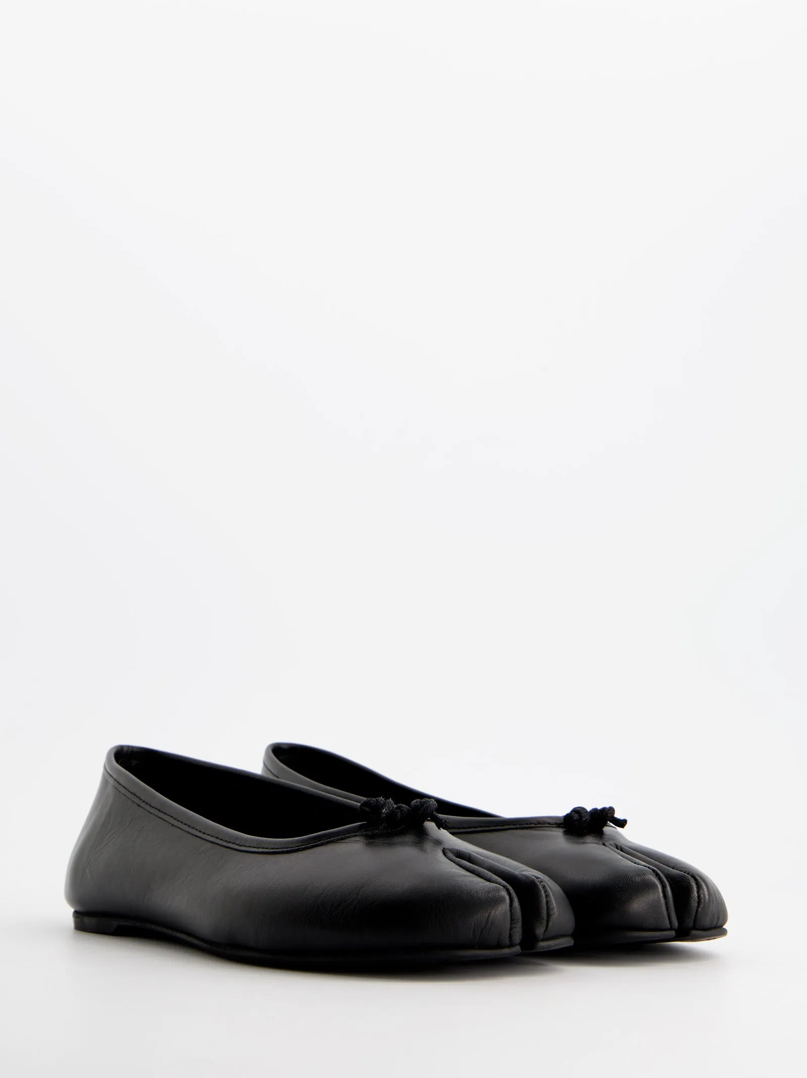 Black leather tabi ballerinas - ULK Karva sold by Ulanka product image thumbnail 3