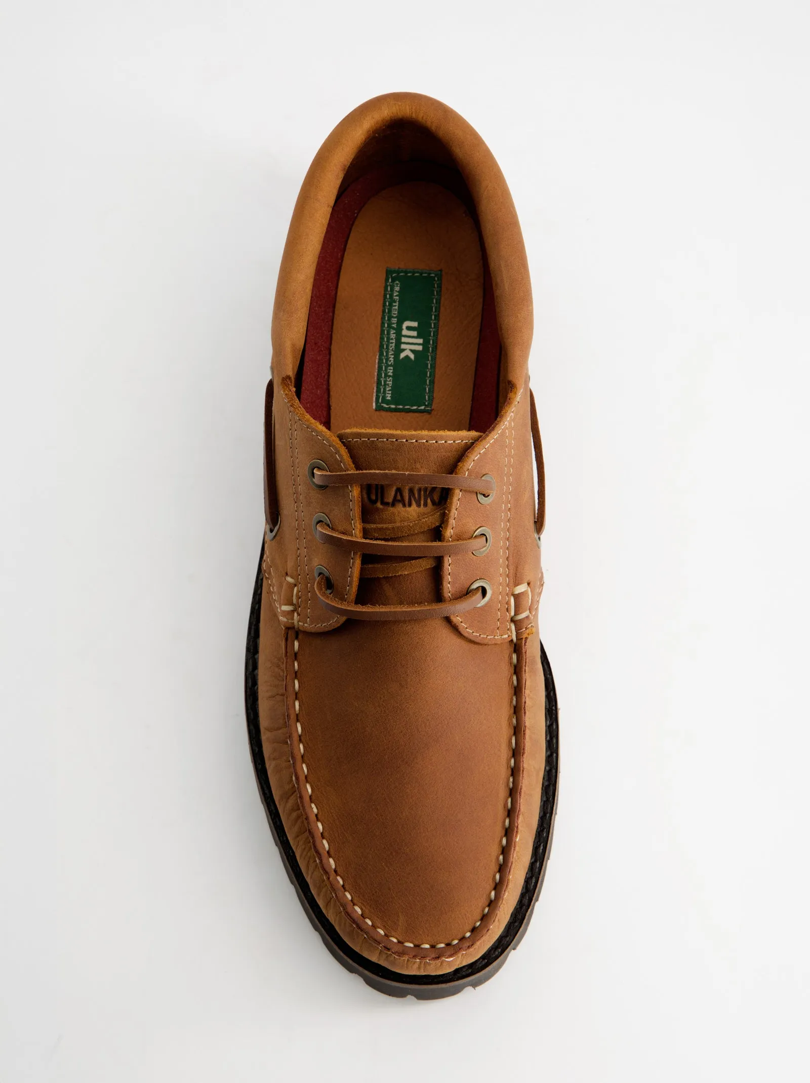Men's leather boat shoes - ULK Veleta sold by Ulanka product image thumbnail 2