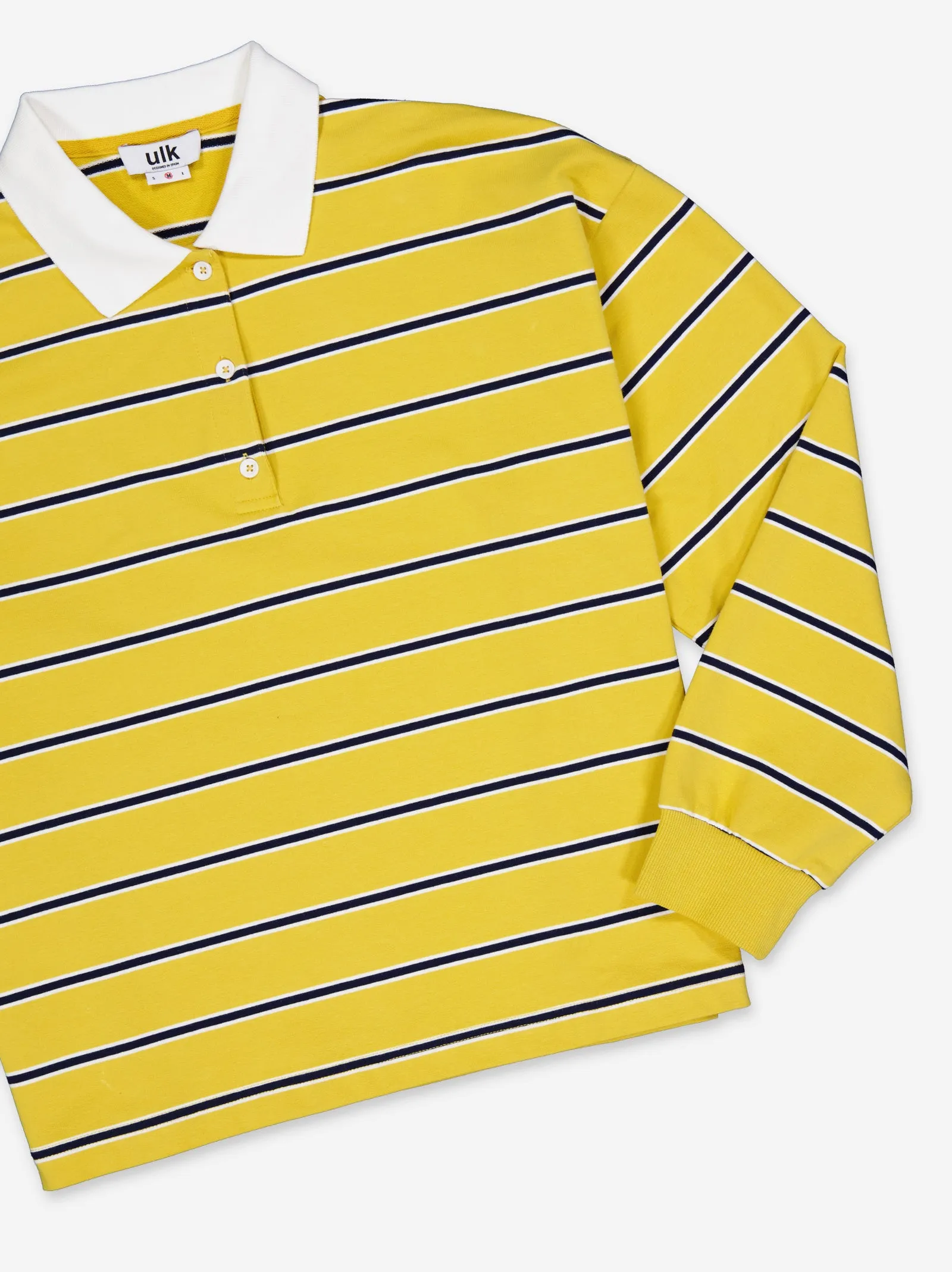 Long sleeve t-shirt with polo neck - ULK Luc sold by Ulanka product image thumbnail 4