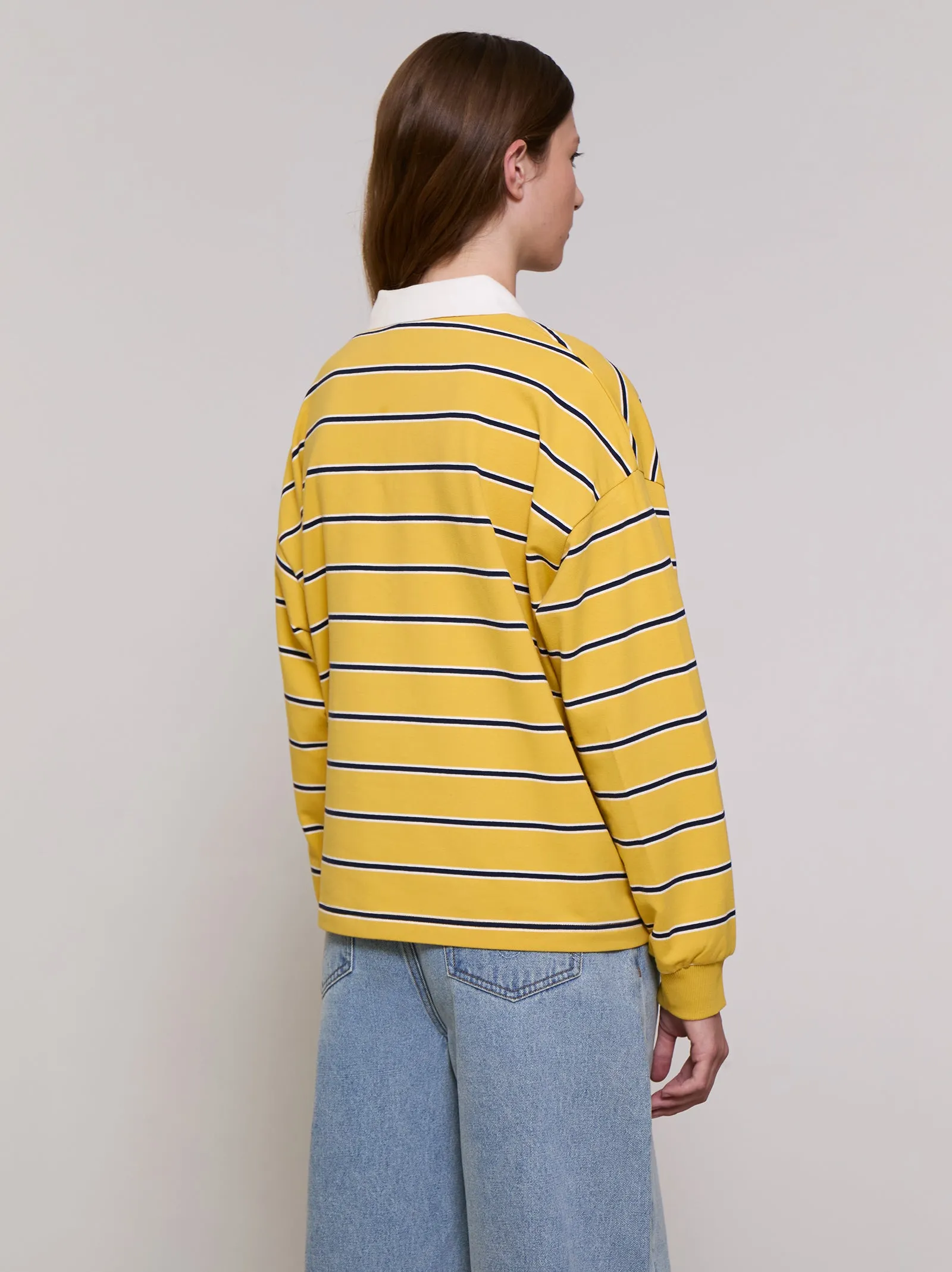 Long sleeve t-shirt with polo neck - ULK Luc sold by Ulanka product image thumbnail 5