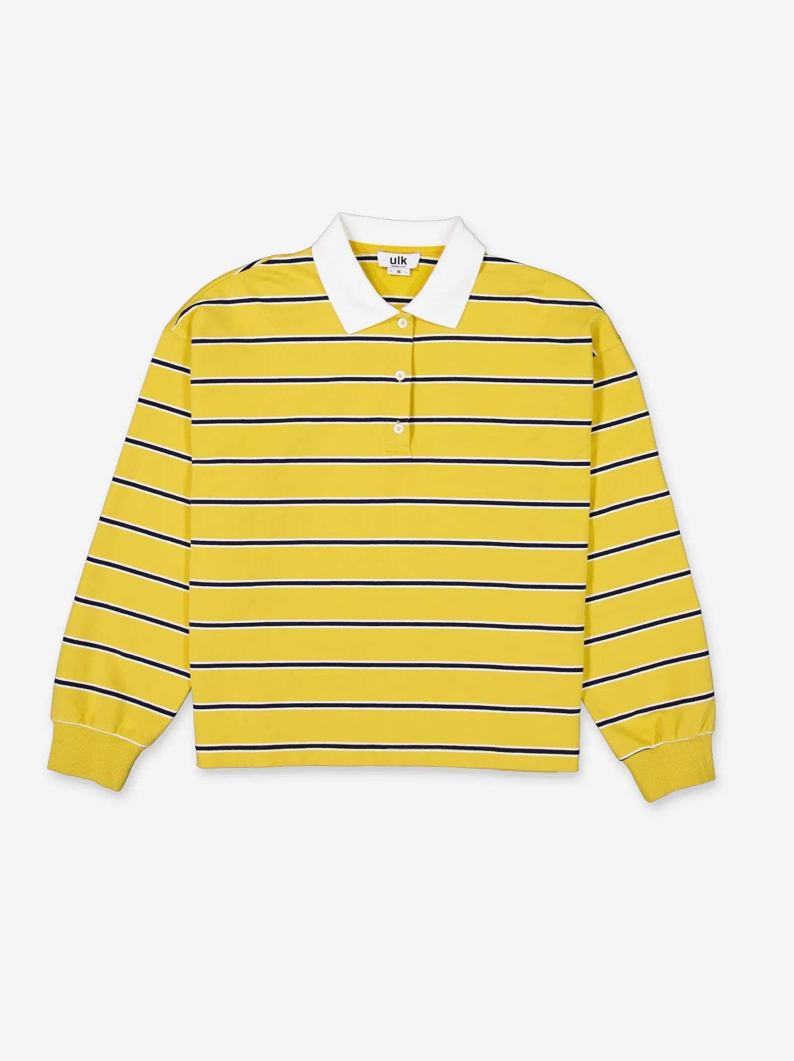 Long sleeve t-shirt with polo neck - ULK Luc sold by Ulanka