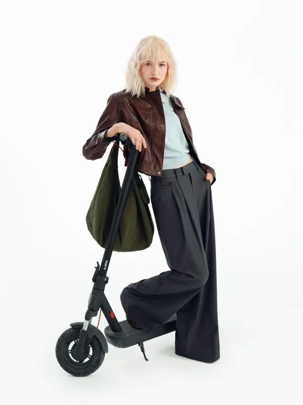 Flowy pleated trousers - ULK Emma sold by Ulanka