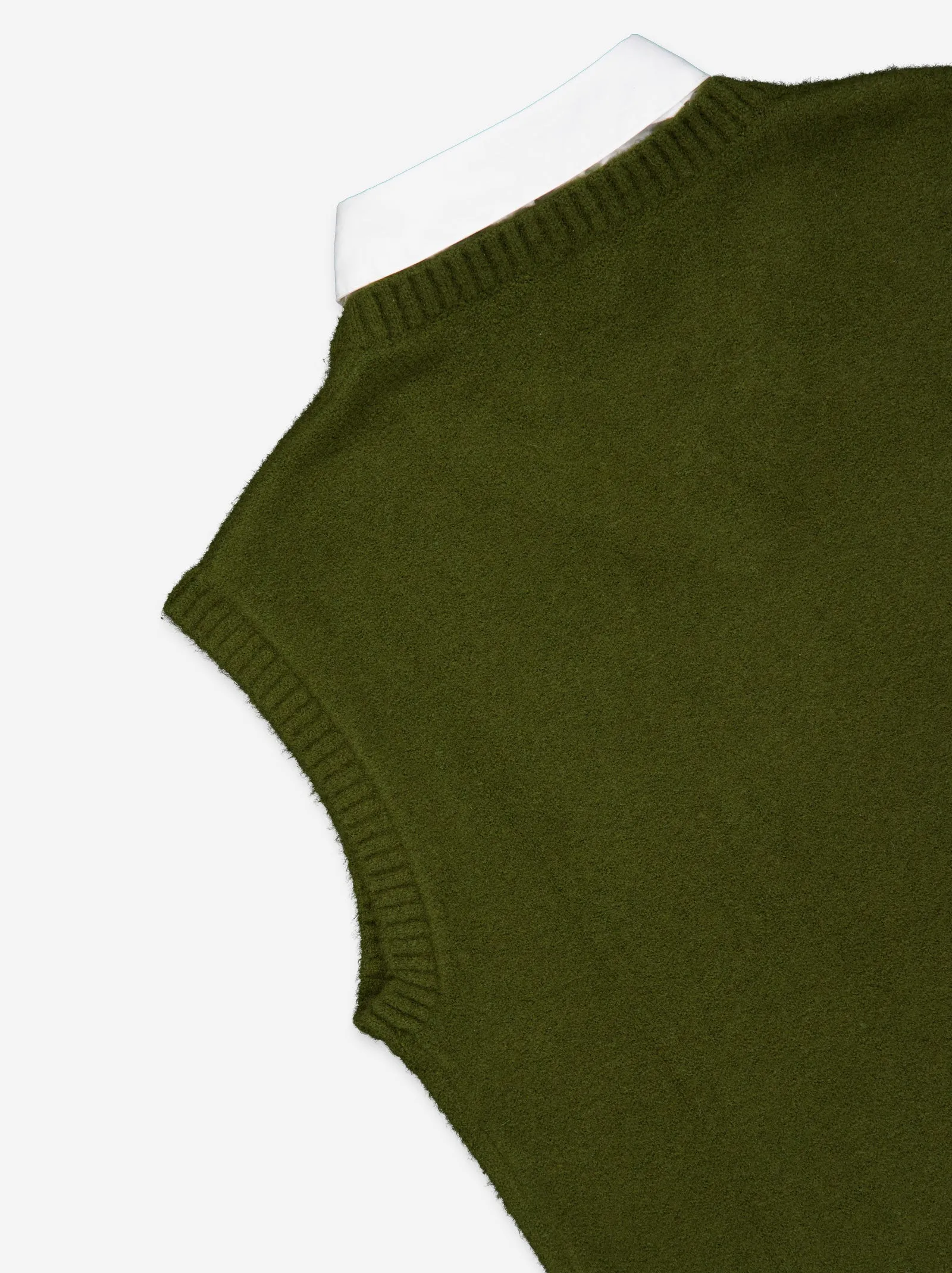 Knitted vest with shirt - ULK Joile sold by Ulanka product image thumbnail 5