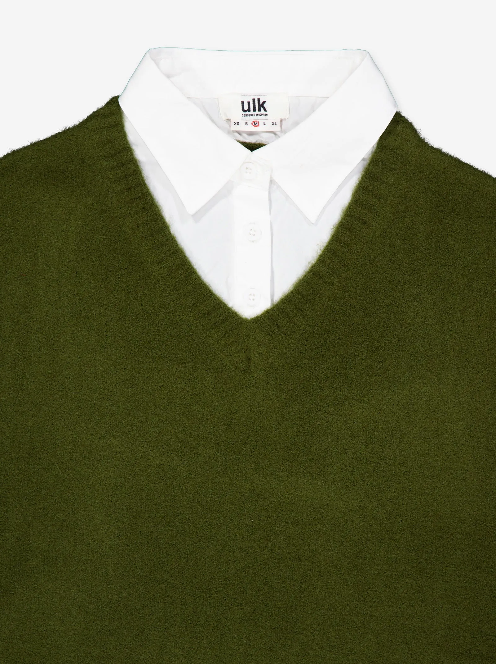 Knitted vest with shirt - ULK Joile sold by Ulanka product image thumbnail 3