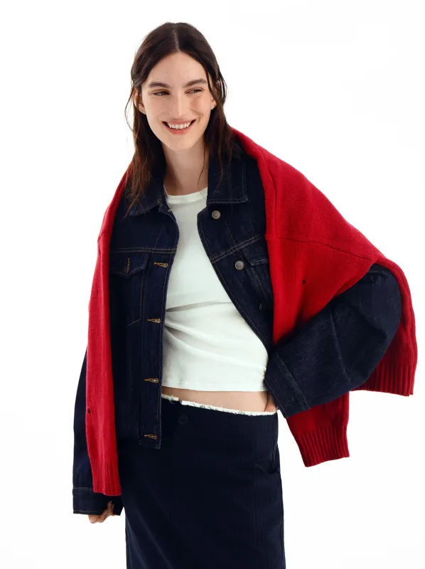 Denim bomber - ULK Hana sold by Ulanka