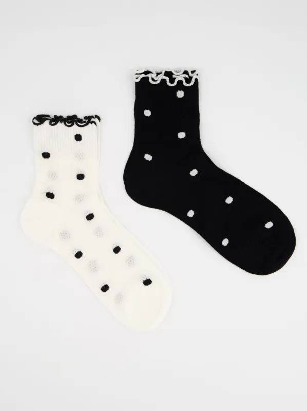 Pack of polka dot socks - ULK Dots sold by Ulanka