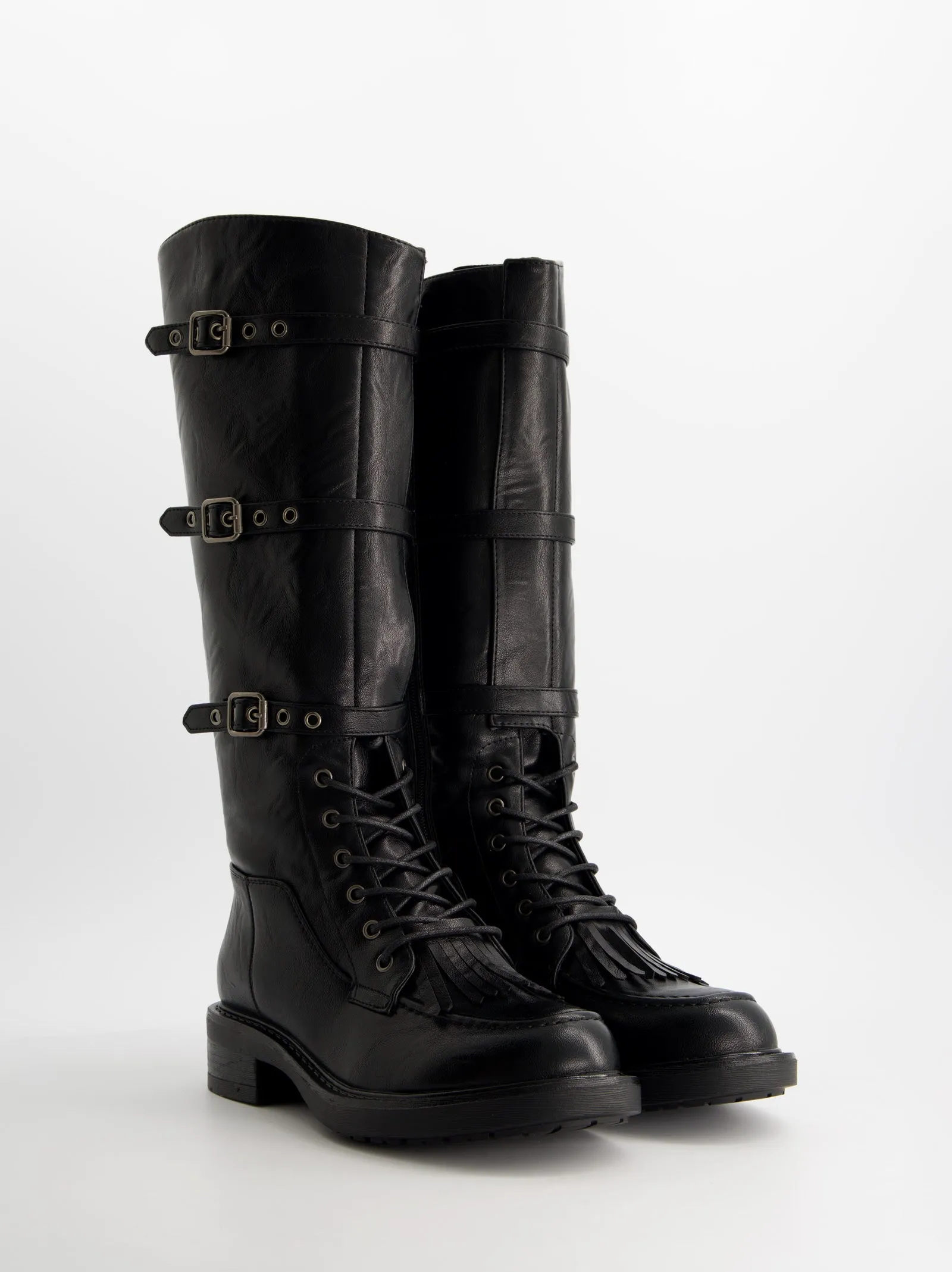 High boots with laces - ULK Cayetana sold by Ulanka product image thumbnail 2