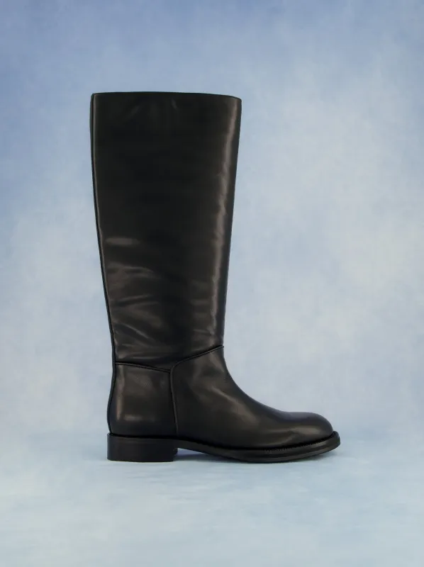 Tall leather boot - ULK Tomball sold by Ulanka