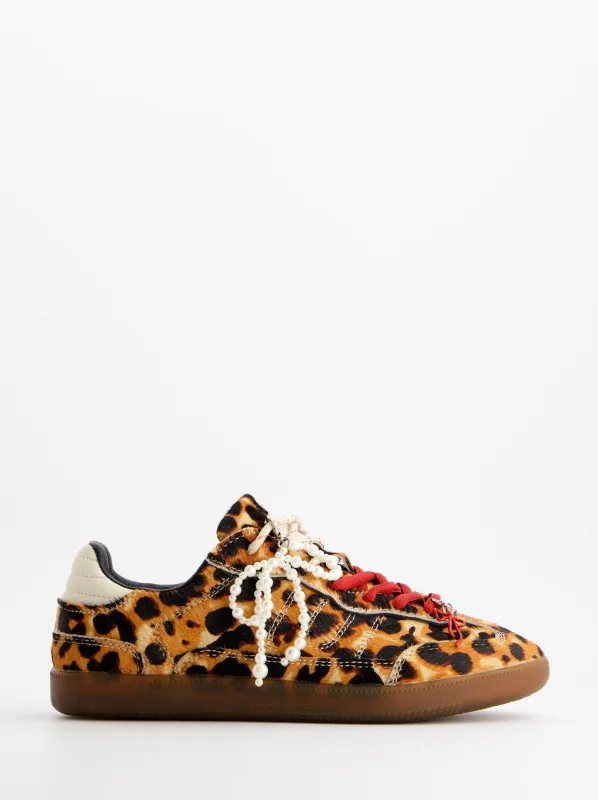 Animal print leather sneakers - ULK Glasgow sold by Ulanka