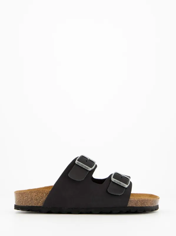 Ulanka Dua - Black sandals sold by Ulanka
