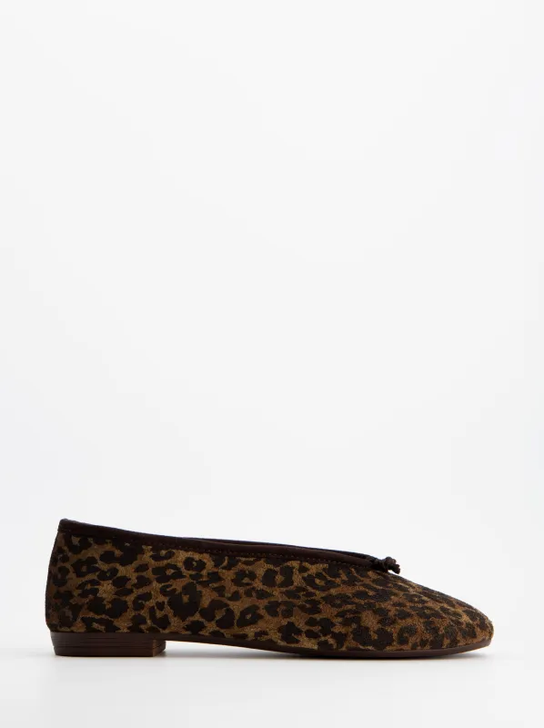 Animal print ballerinas - ULK New Kimi sold by Ulanka