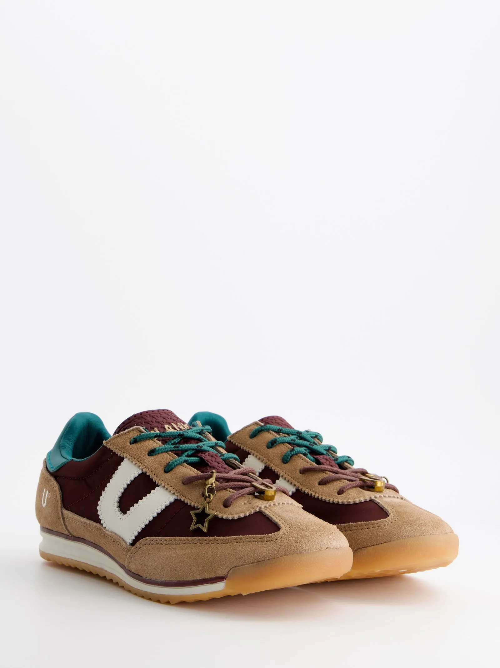 Burgundy leather sneakers - ULK Sury sold by Ulanka product image thumbnail 4