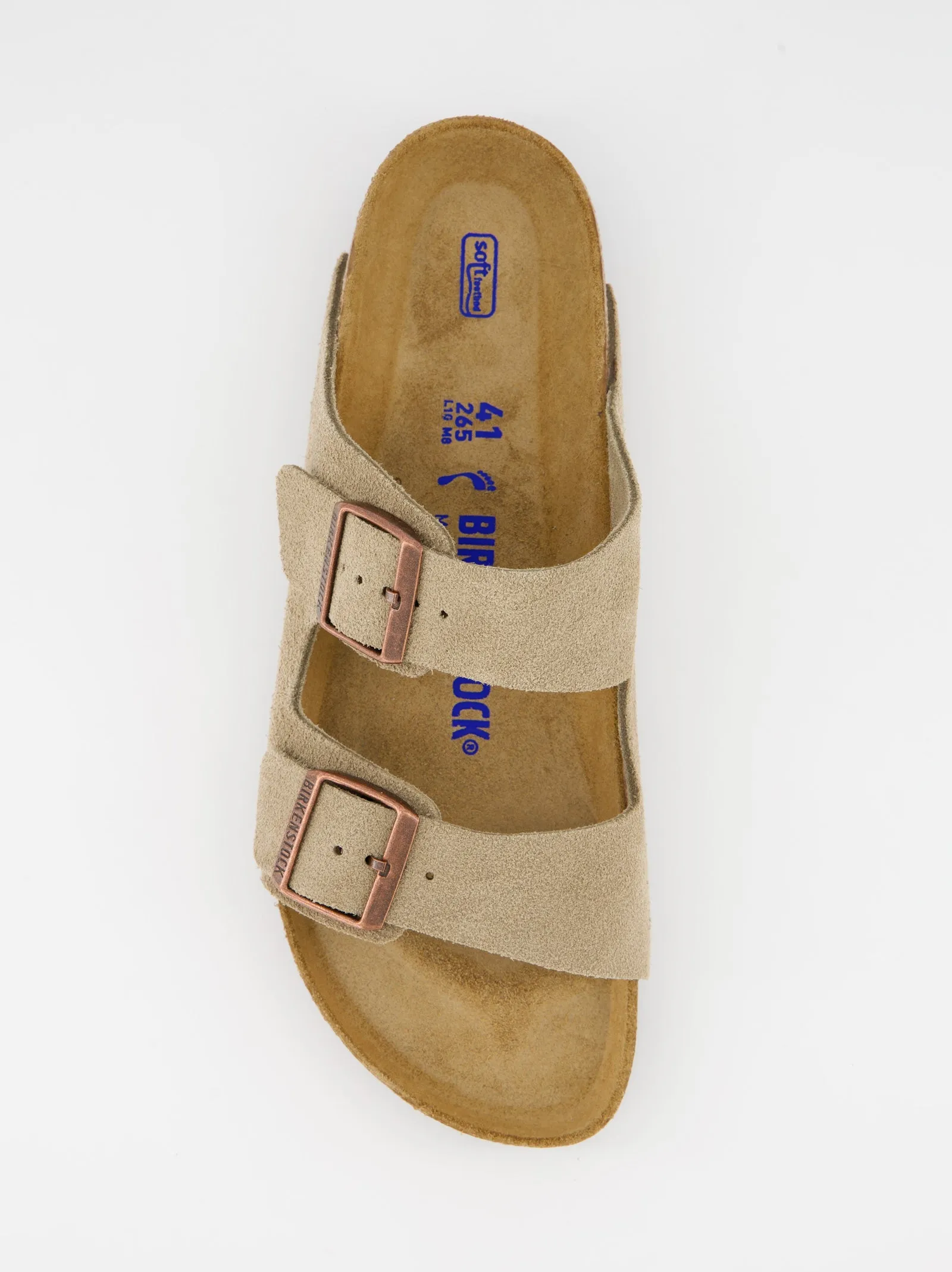 Birkenstock Arizona organic leather sandals with soft insole sold by Ulanka product image thumbnail 2