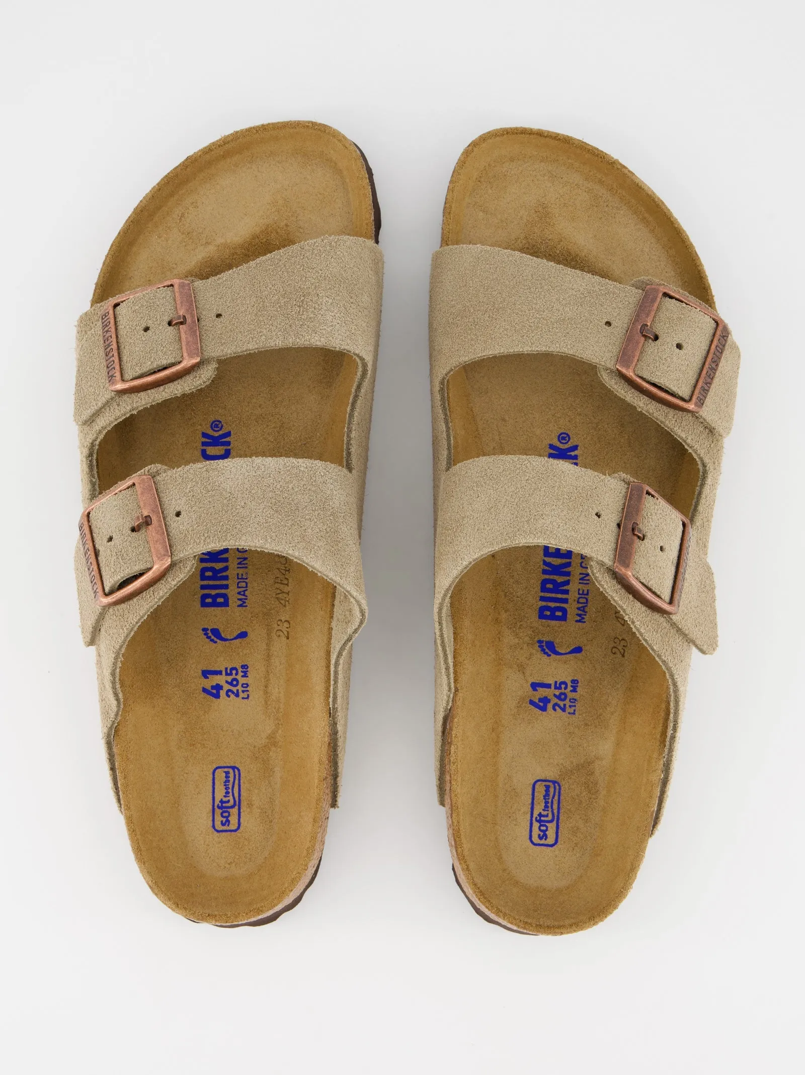 Birkenstock Arizona organic leather sandals with soft insole sold by Ulanka product image thumbnail 5