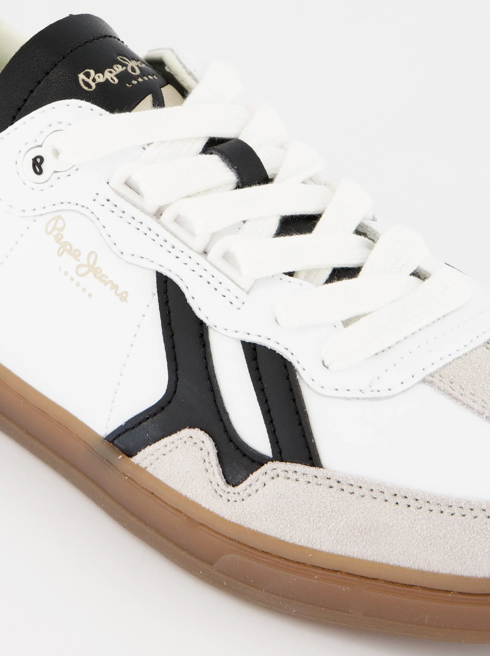Pepe Jeans leather sneakers with suede details sold by Ulanka product image thumbnail 4