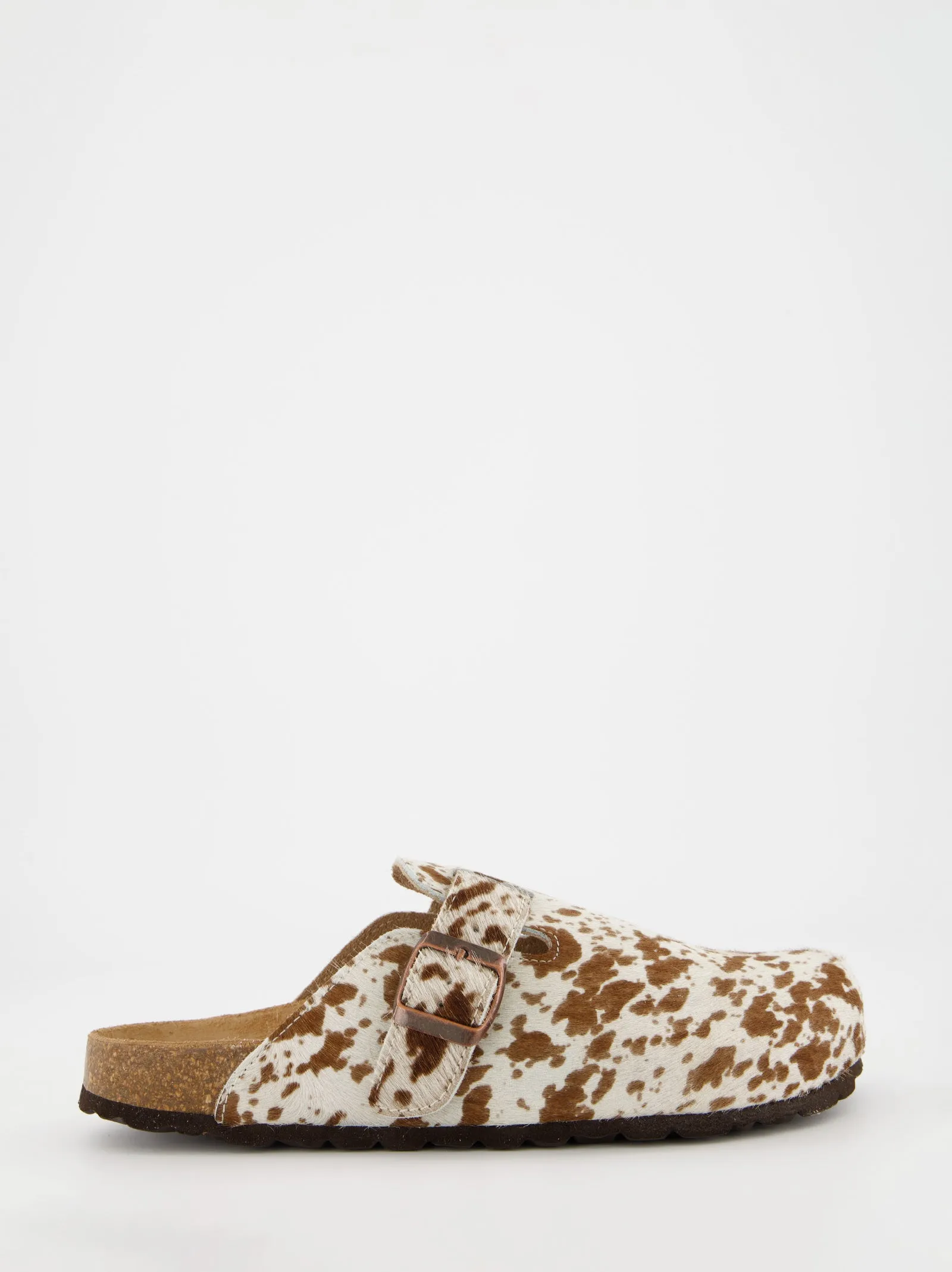 Animal Print Fur Clogs - Trudy sold by Ulanka