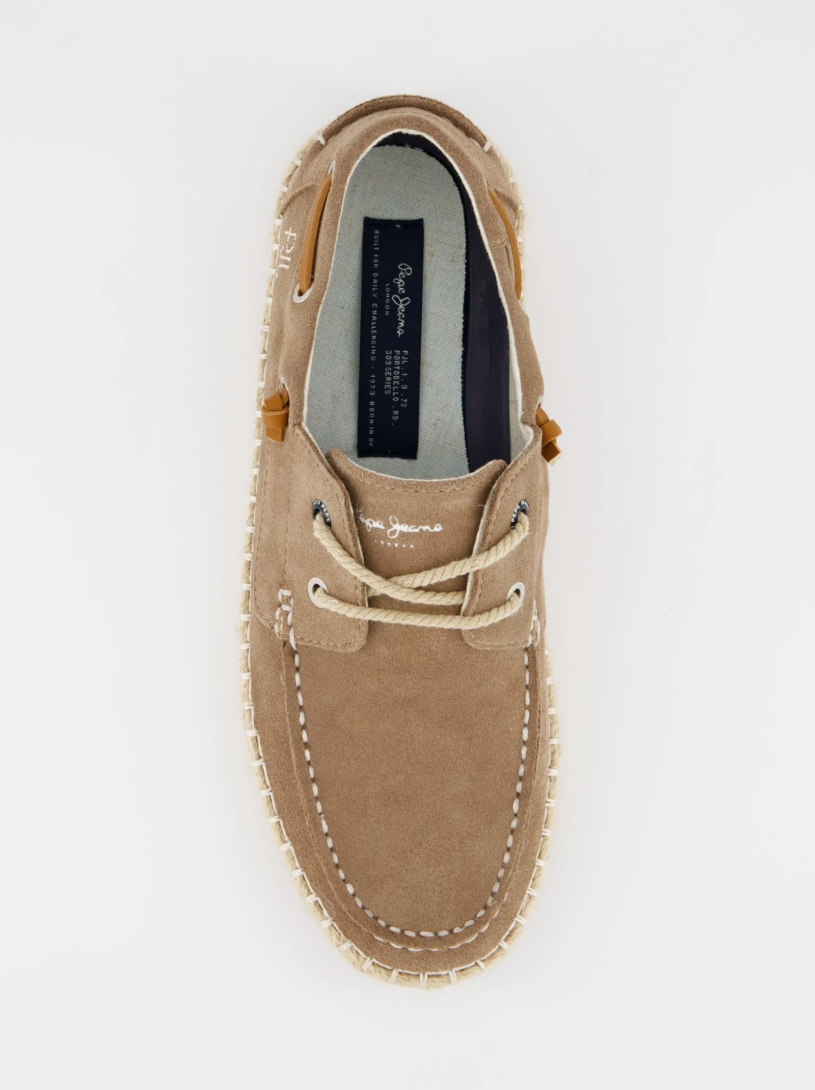Pepe Jeans leather boat shoes sold by Ulanka product image thumbnail 3