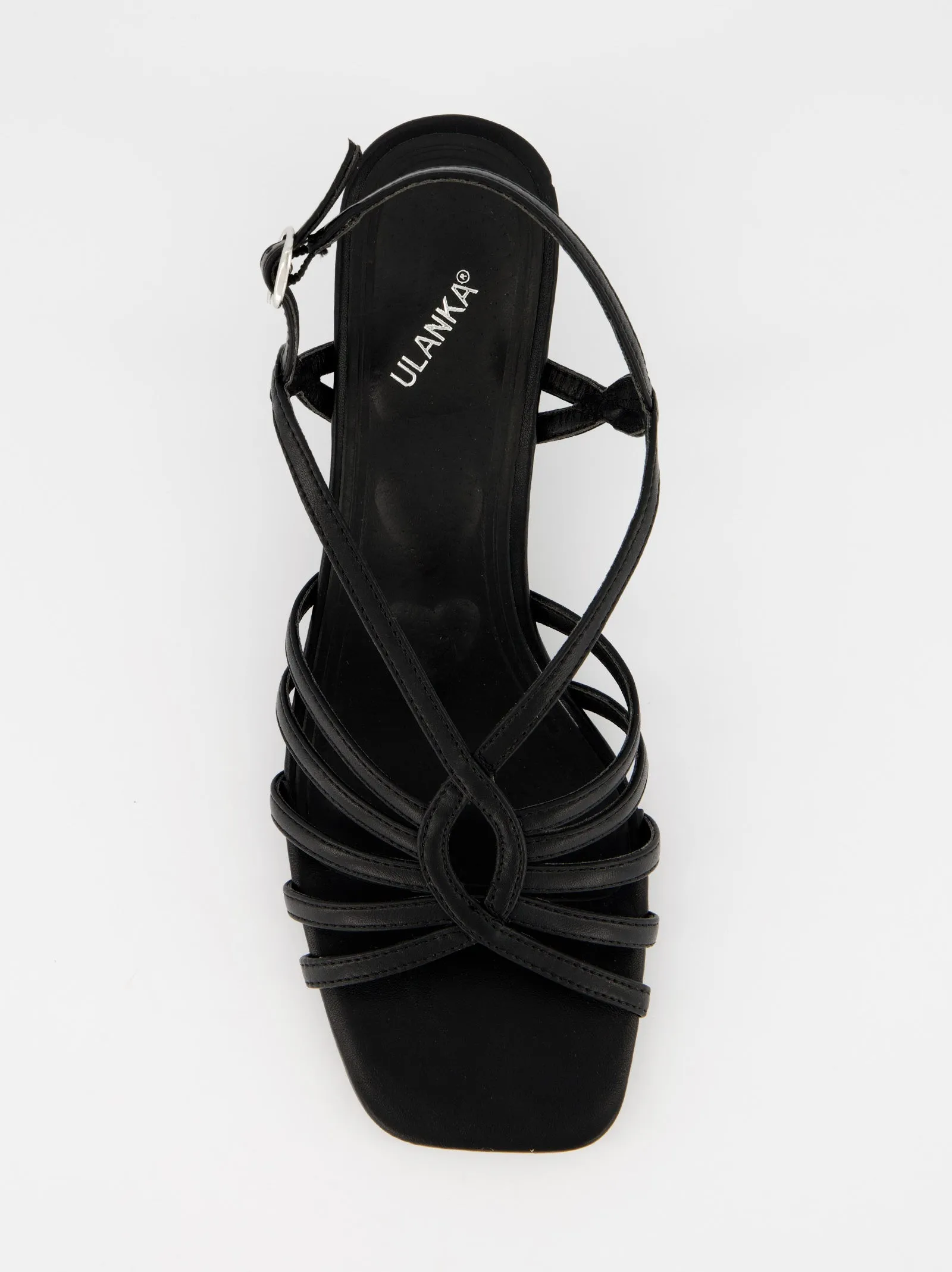 Black heeled sandals - Bhoon sold by Ulanka product image thumbnail 3