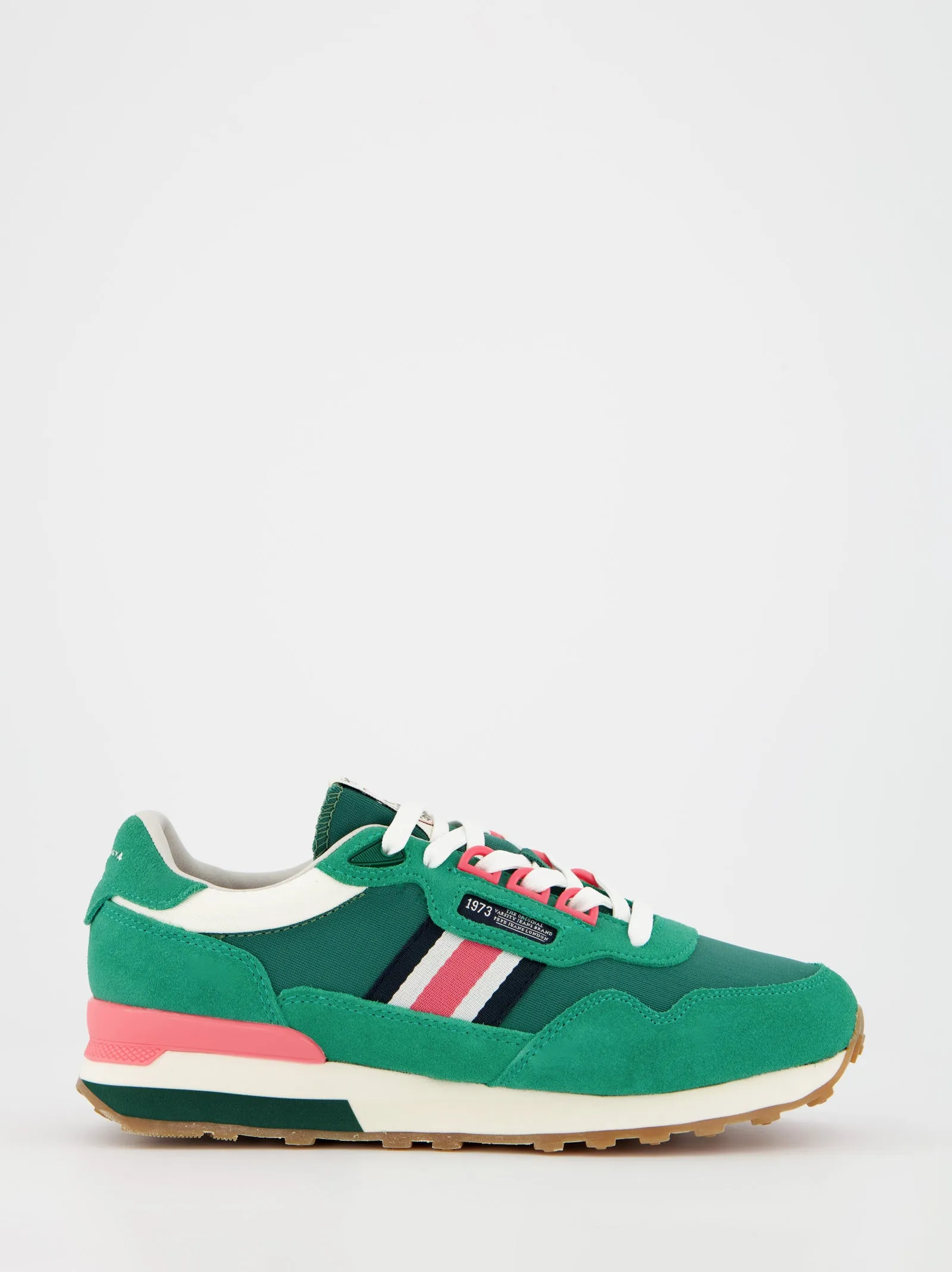 Pepe Jeans running sneakers with suede details sold by Ulanka