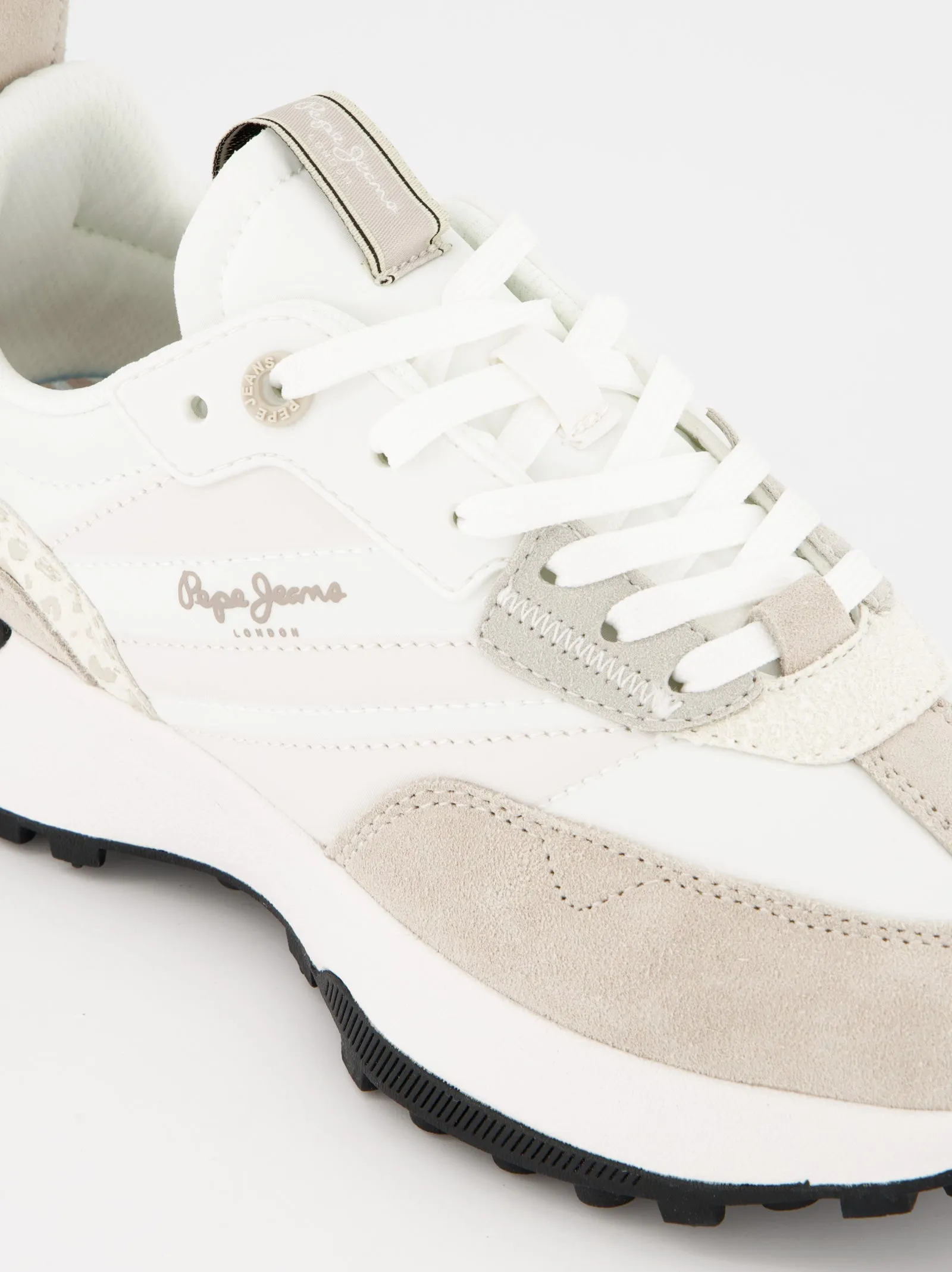 Pepe Jeans suede sneakers with animal print details sold by Ulanka product image thumbnail 4