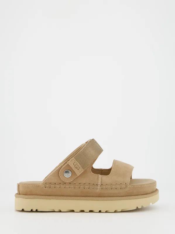 UGG suede platform sandals sold by Ulanka