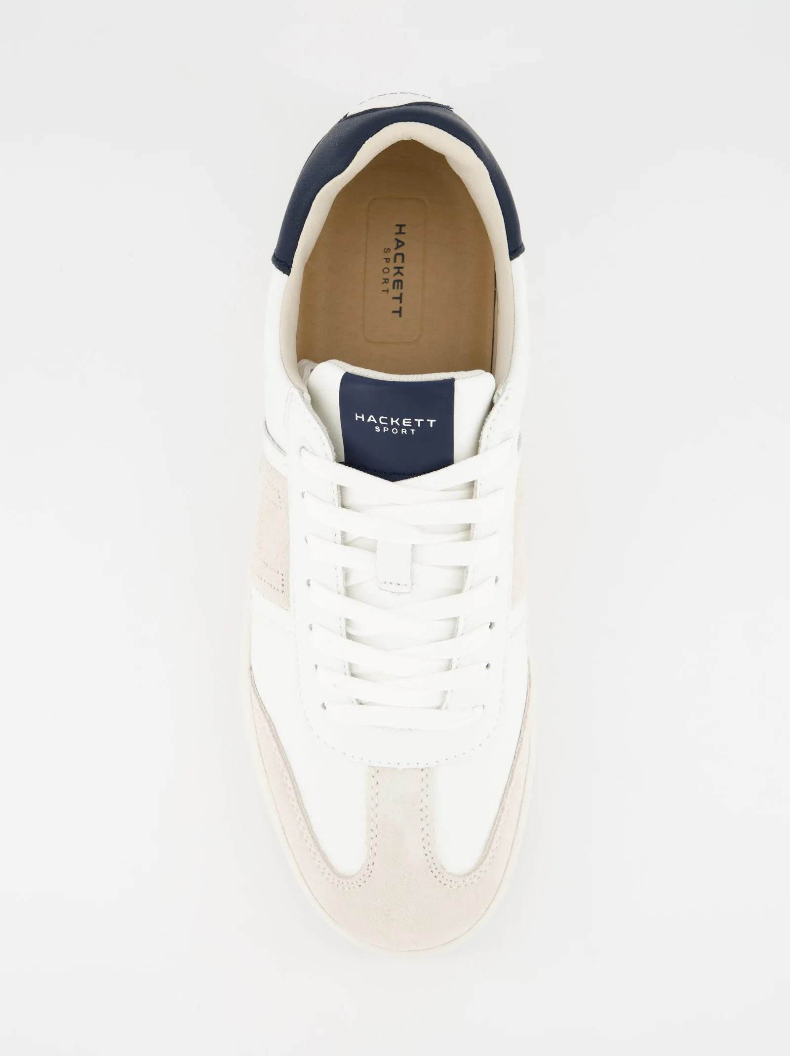 Hacket Bond leather and suede sneakers sold by Ulanka product image thumbnail 2