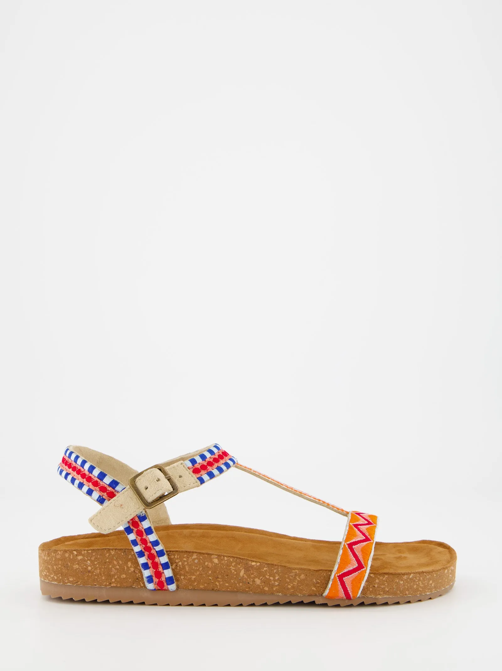 Organic flat sandals - Birky sold by Ulanka