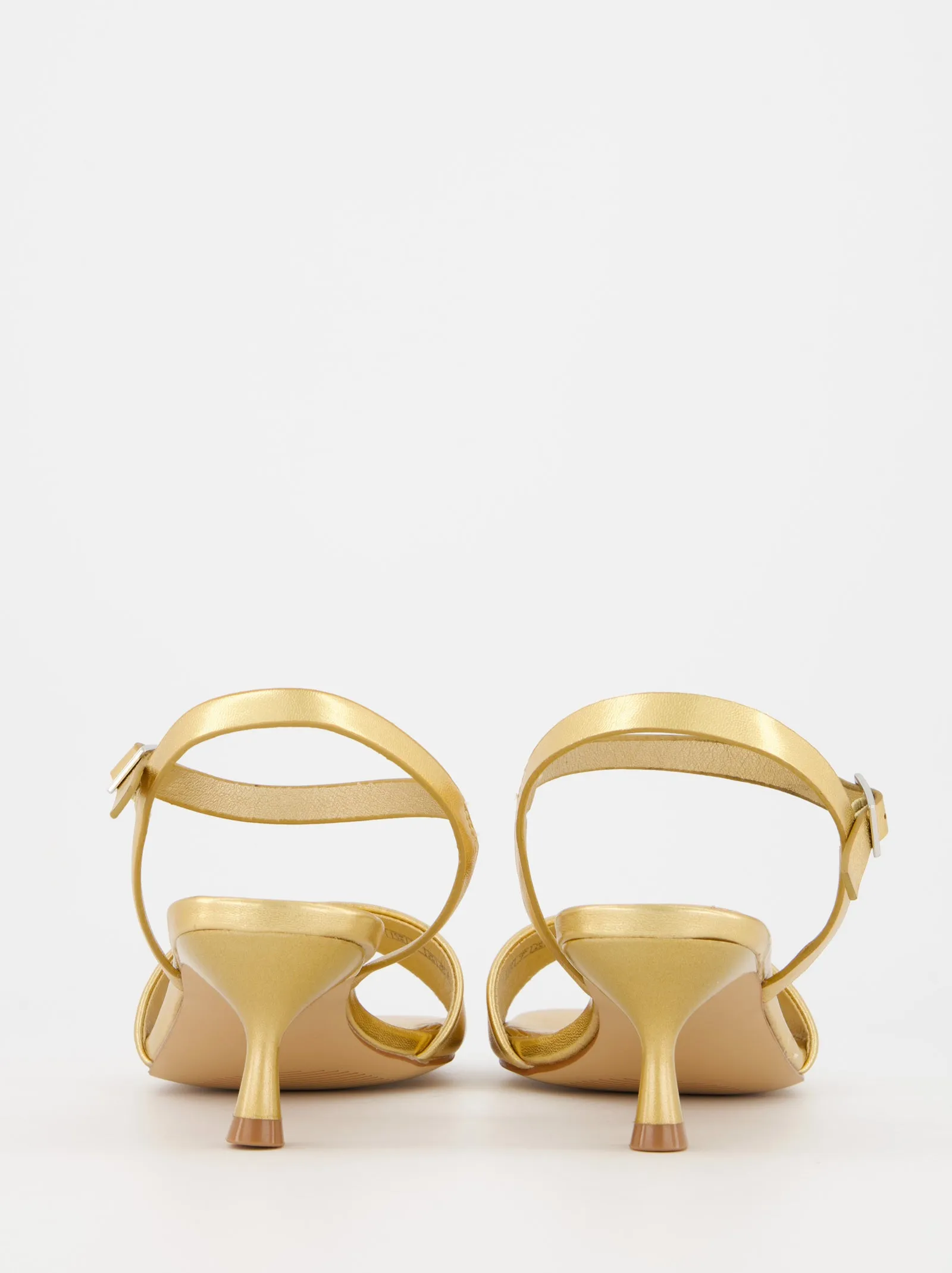 Gold heeled sandals - Butter sold by Ulanka product image thumbnail 5