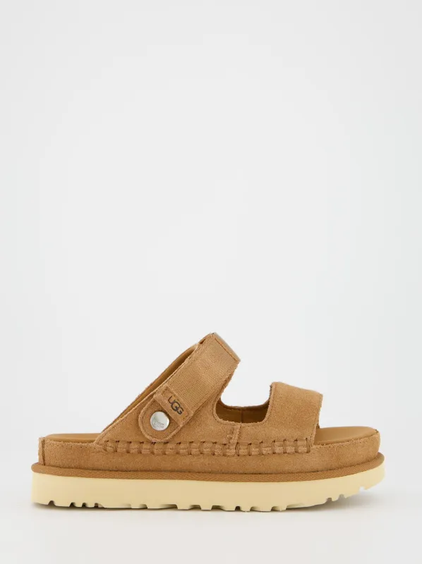 UGG suede platform sandals sold by Ulanka