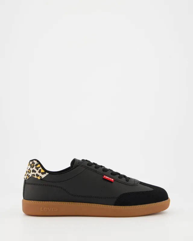 Black Levis sneakers made by Levi's