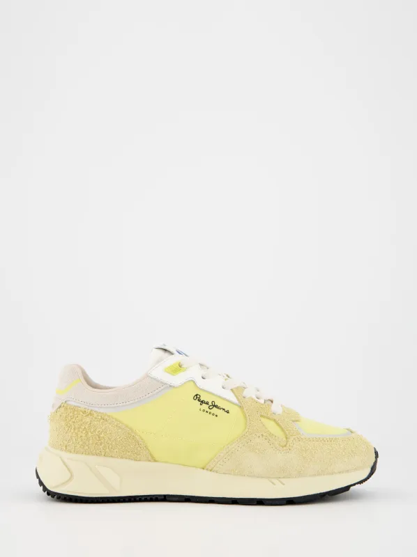 Pepe Jeans sneakers with suede details sold by Ulanka