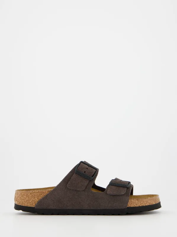 Birkenstock Arizona organic suede sandals made by Birkenstock