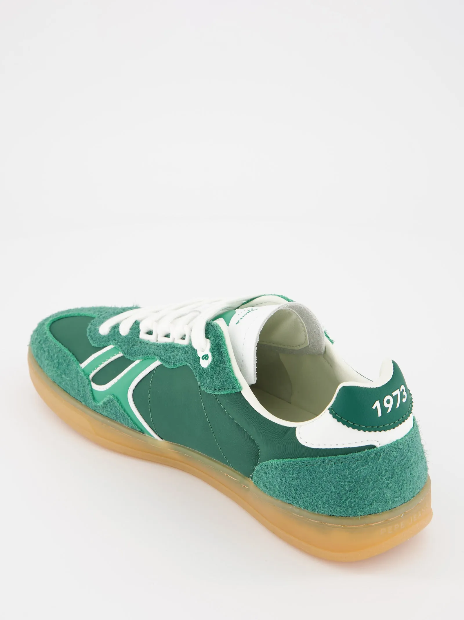 Pepe Jeans vintage-style leather sneakers sold by Ulanka product image thumbnail 4