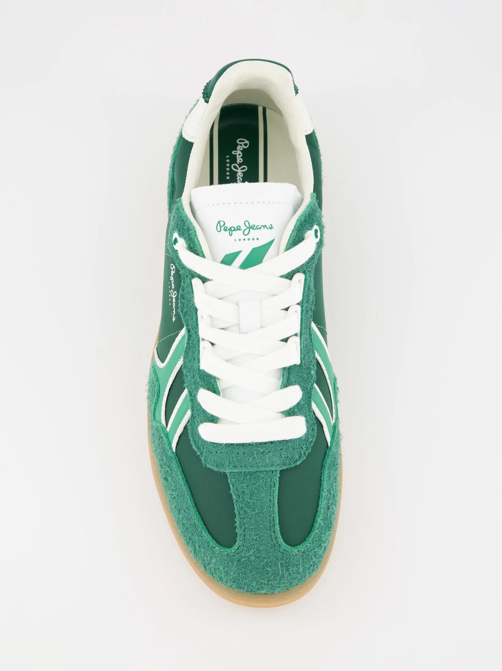 Pepe Jeans vintage-style leather sneakers sold by Ulanka product image thumbnail 3