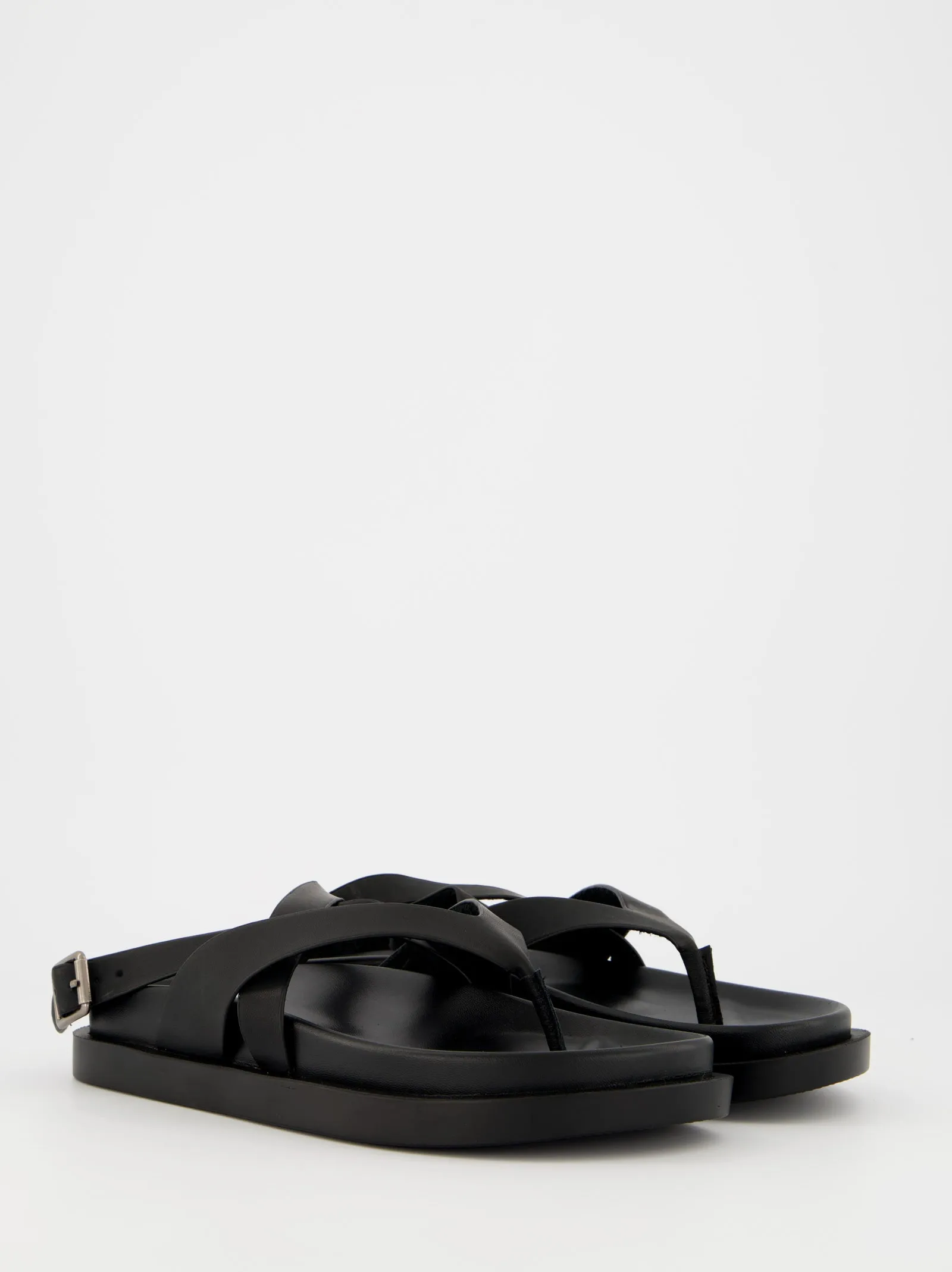 Flat sandal with straps - Crec sold by Ulanka product image thumbnail 3