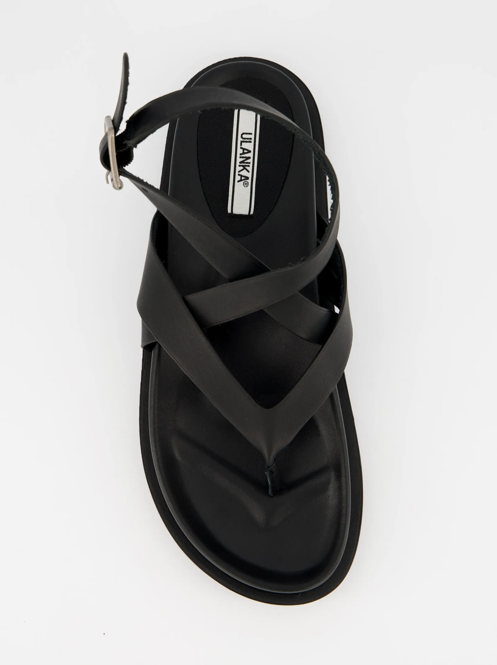 Flat sandal with straps - Crec sold by Ulanka product image thumbnail 4