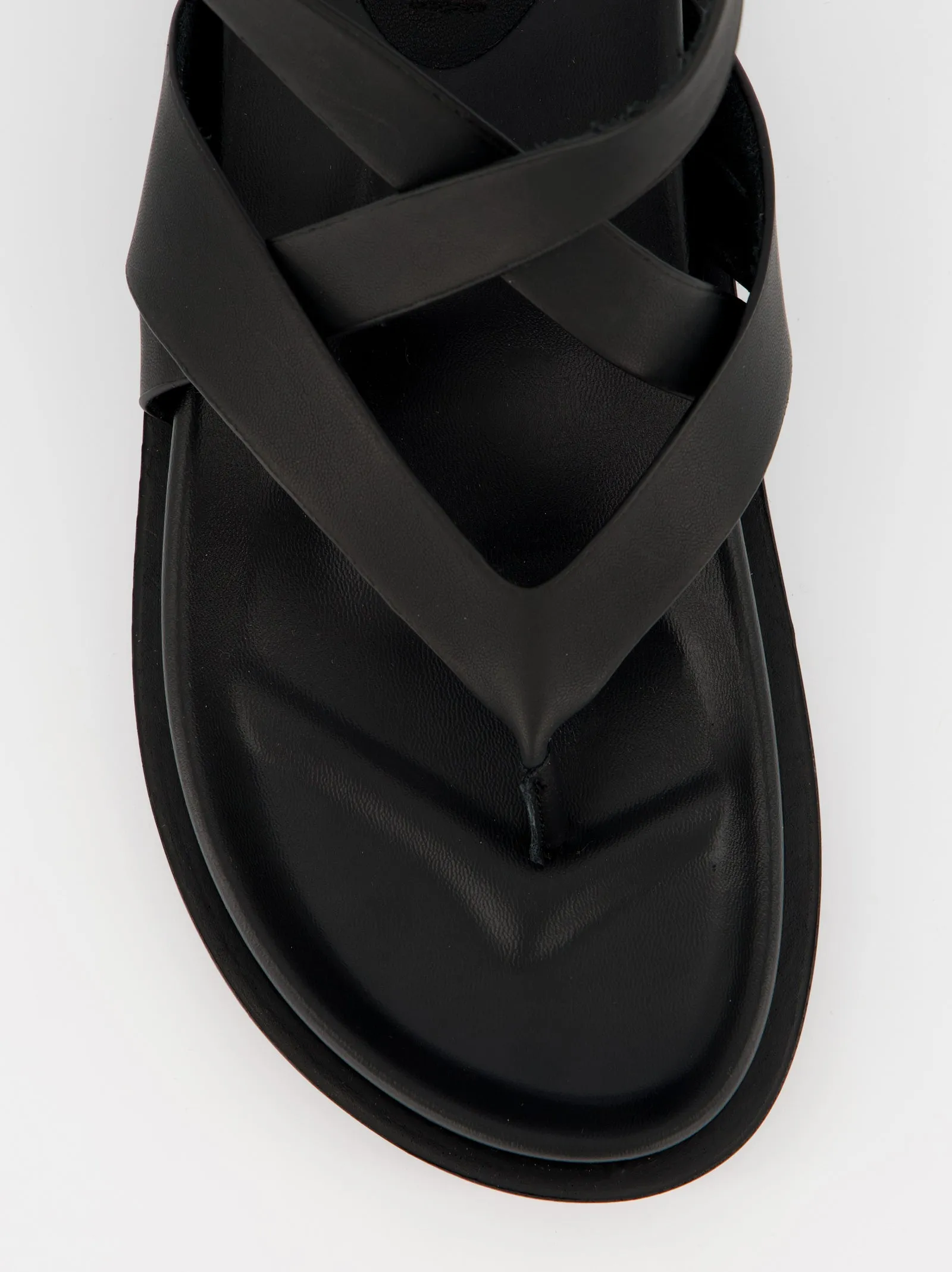 Flat sandal with straps - Crec sold by Ulanka product image thumbnail 2