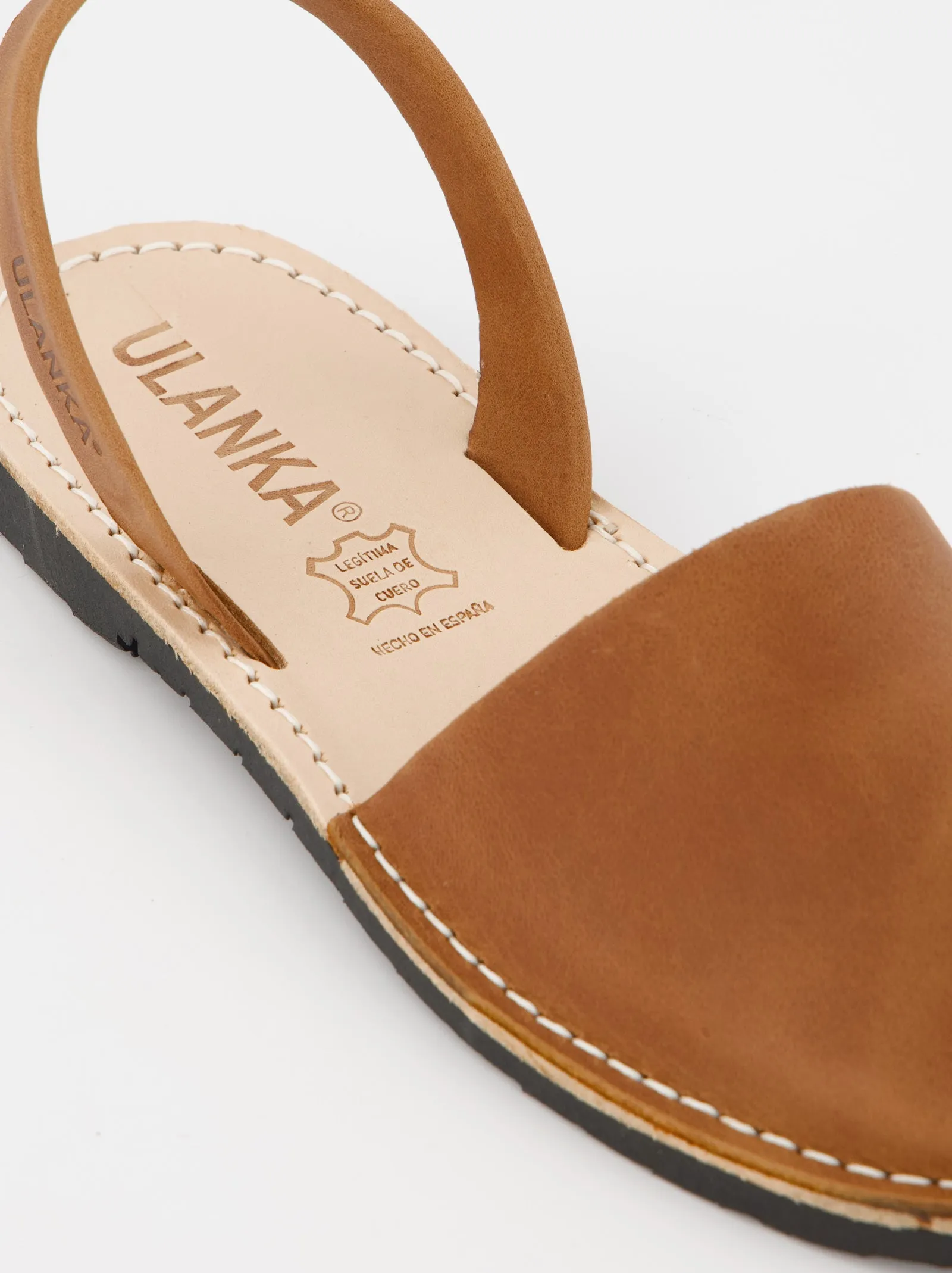 Leather Menorcan sandals - Calo sold by Ulanka product image thumbnail 4