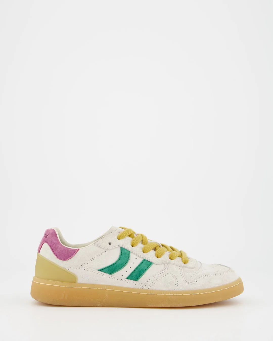 Coolway Goal - Grey Leather Sneakers sold by Ulanka