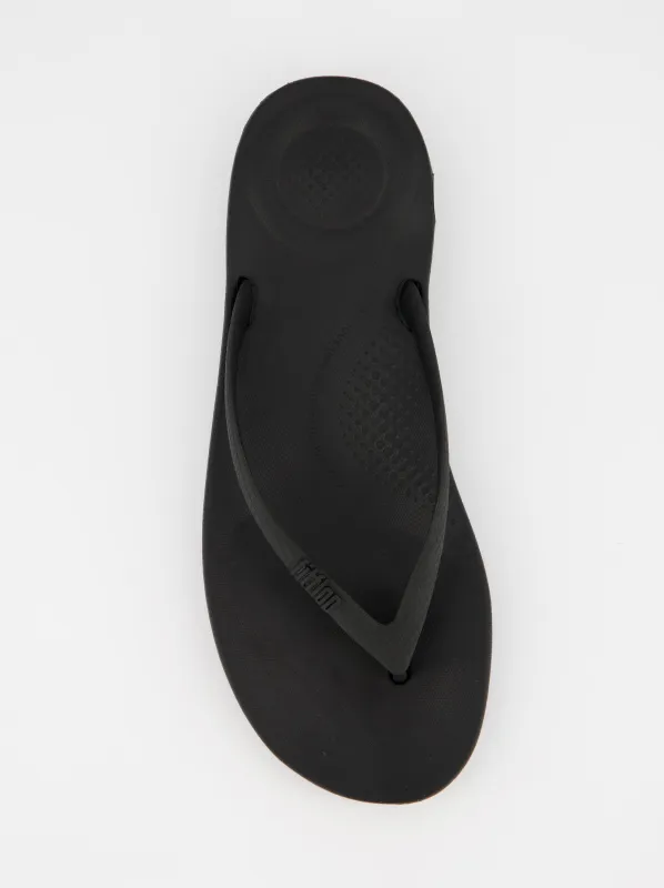Fitflop IQushion Rubber Flip Flops made by Fitflop